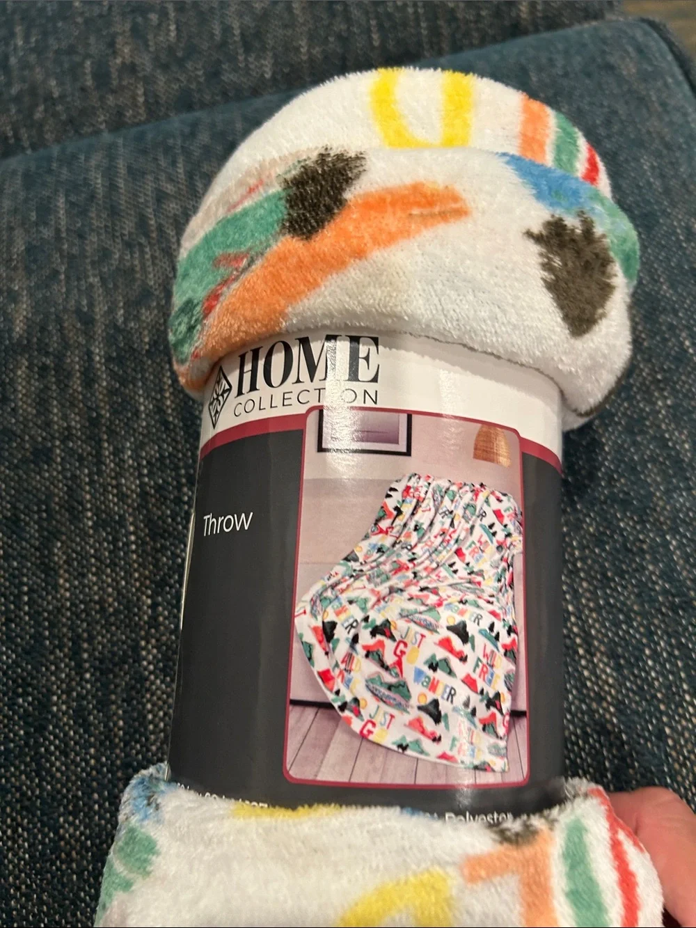 Home Collection Multicolor Printed Men's Socks - White Base